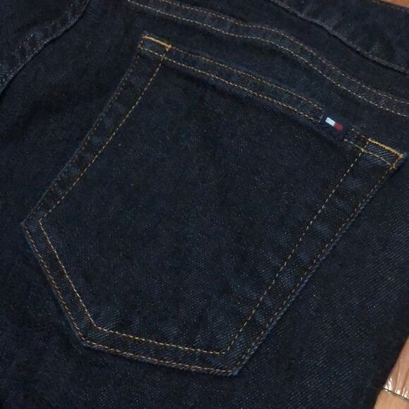 Tommy Hilfiger Dark Wash Bootcut Jeans Size 10R - Picture 3 of 5